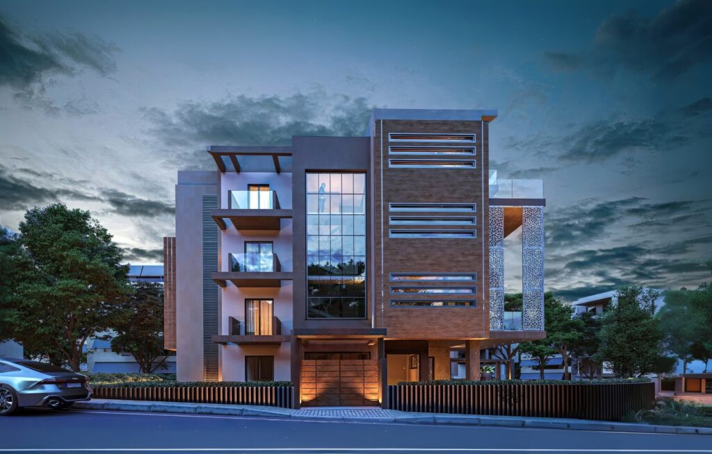 3d αρχιτεκτονικός φωτορεαλισμός