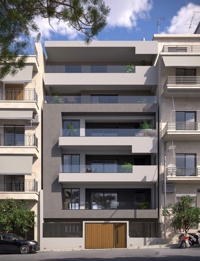 Φωτορεαλιστική απεικόνιση κτιρίων